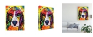 Trademark Global Dean Russo Beagle Face Canvas Art - 37" x 49"
